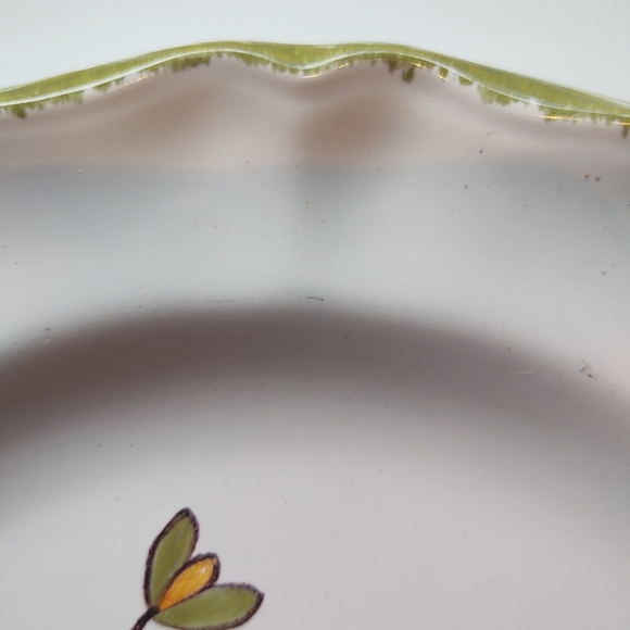 Fait Main Matet Martres, signed plate. French - Picture 6 of 8